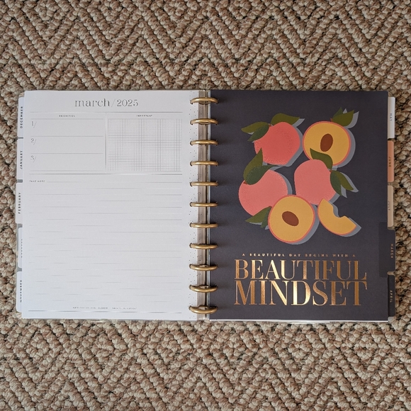 Happy Planner Spring Market Big Dashboard Planner - Picture 6 of 9